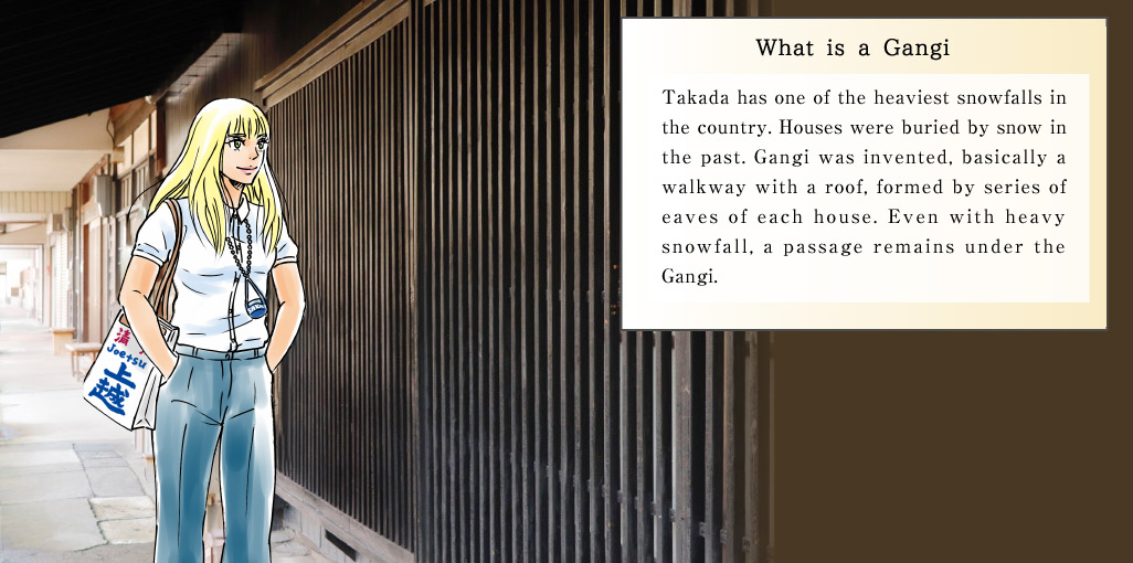 Explore the “Gangi” street & the “Machiya” 