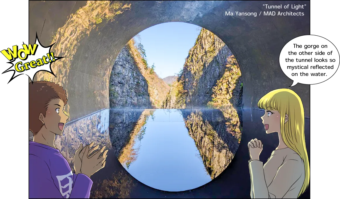The Kiyotsu Gorge Tunnel